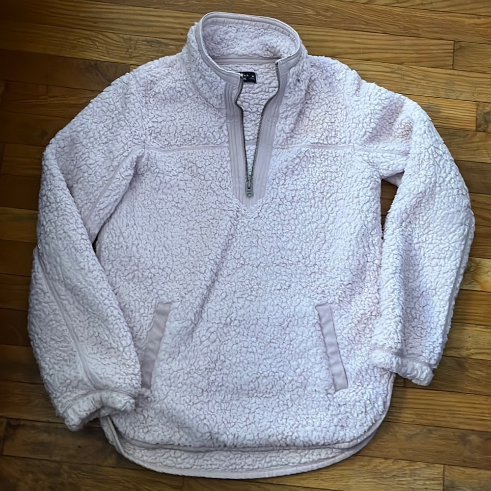 Abercrombie and Fitch Soft A&F Pullover Sherpa